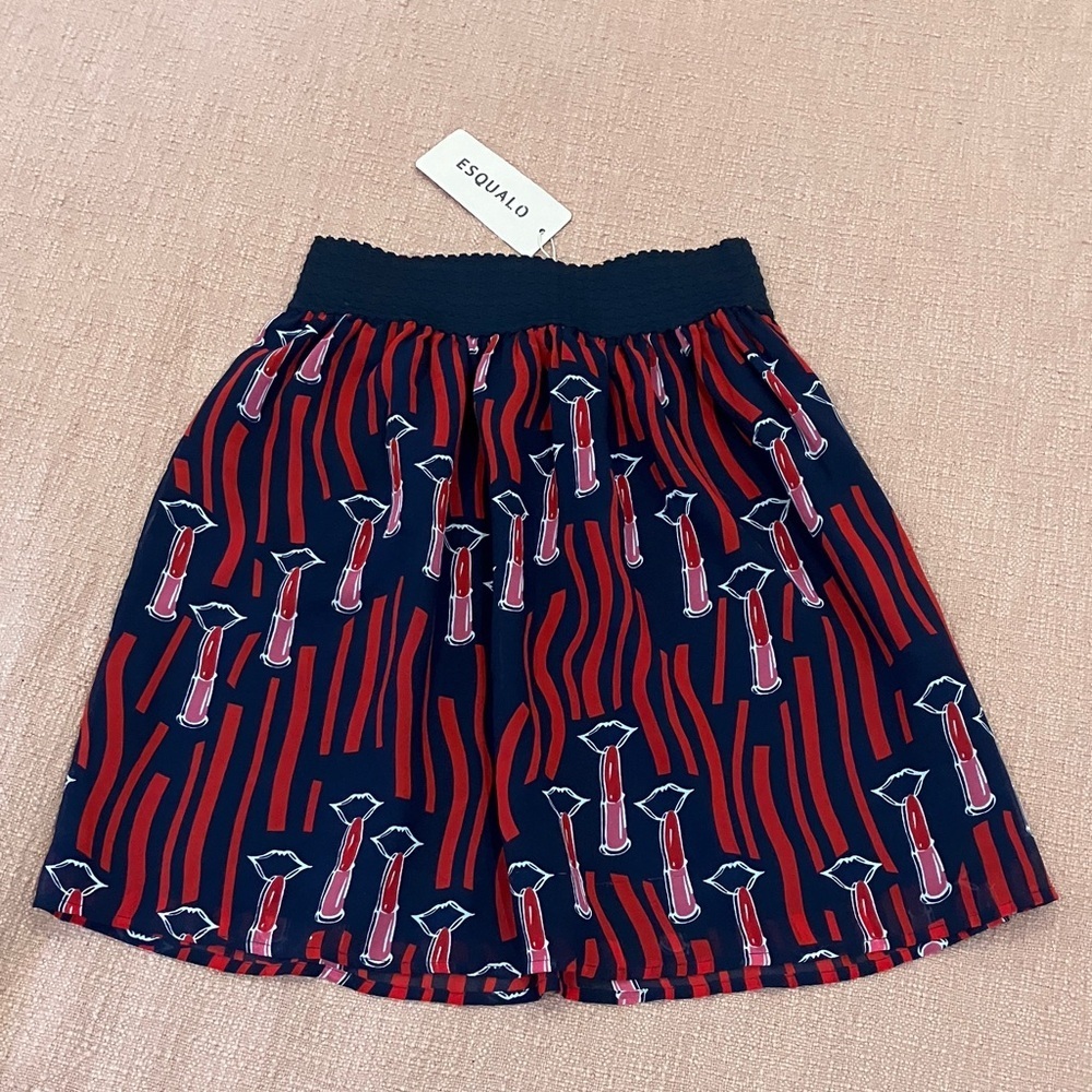 ESQUALO NWT - flawed -Mini Skirt waist 23 - 24